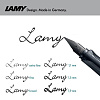 Ручка перьевая Lamy Steel Black 0E2 safari 2