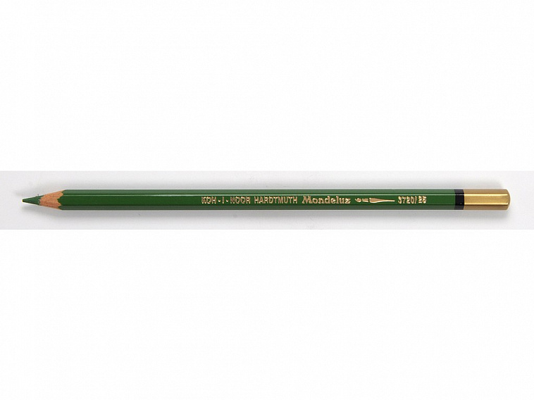 Карандаш акварельный Koh-i-noor "Mondeluz" Зелёный травяной 606x758