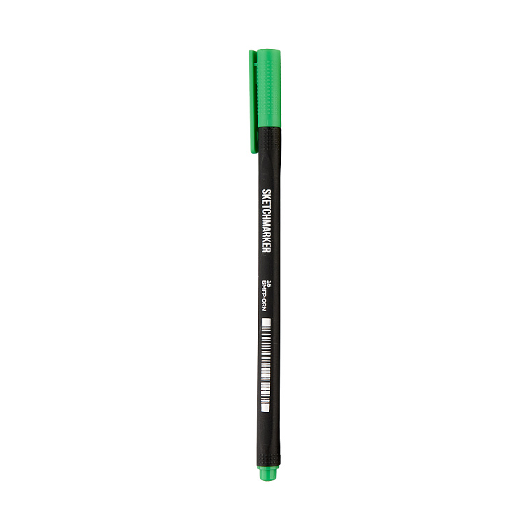 Ручка капиллярная SKETCHMARKER "Artist fine pen" 15 Зеленый 606x758