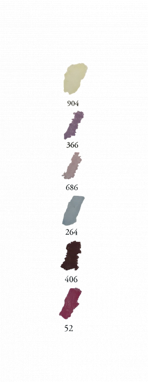 Набор сухой пастели Sennelier "A LECU" 6 цв 1/2, Бледные оттенки кожи, в картонной коробке