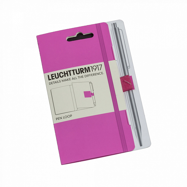 Петля для ручки Leuchtturm, лимитированная серия Neon, розовая