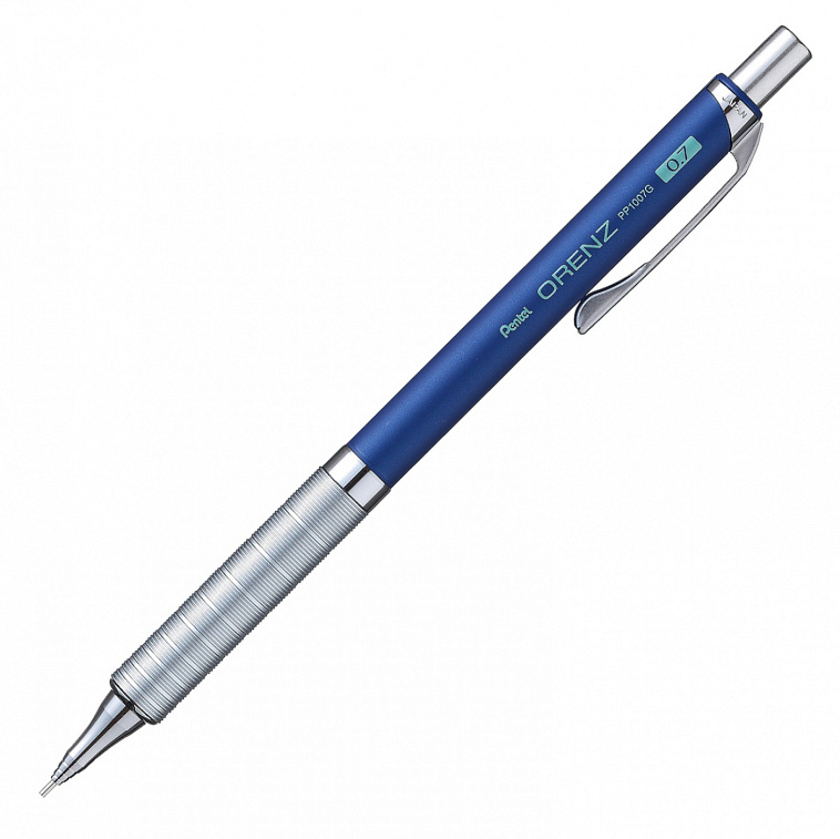 Карандаш автоматический Pentel "ORENZ Metal Grip" 0,7 мм, синий корпус 606x758