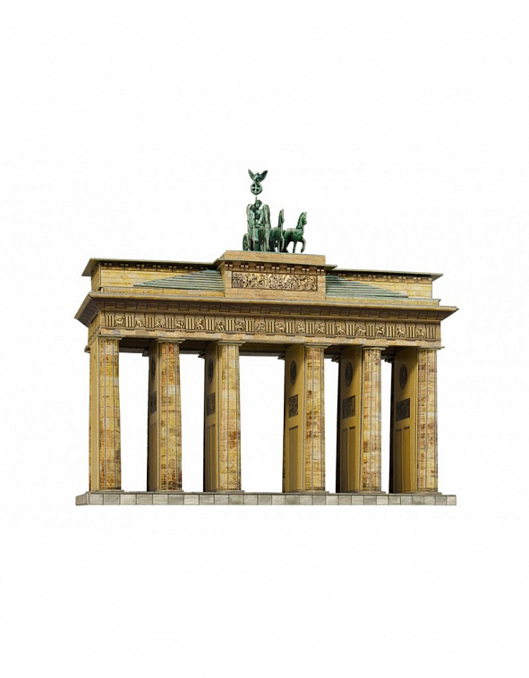 Сборная модель из картона Триумфальные арки и ворота мира "Брандербургские ворота"