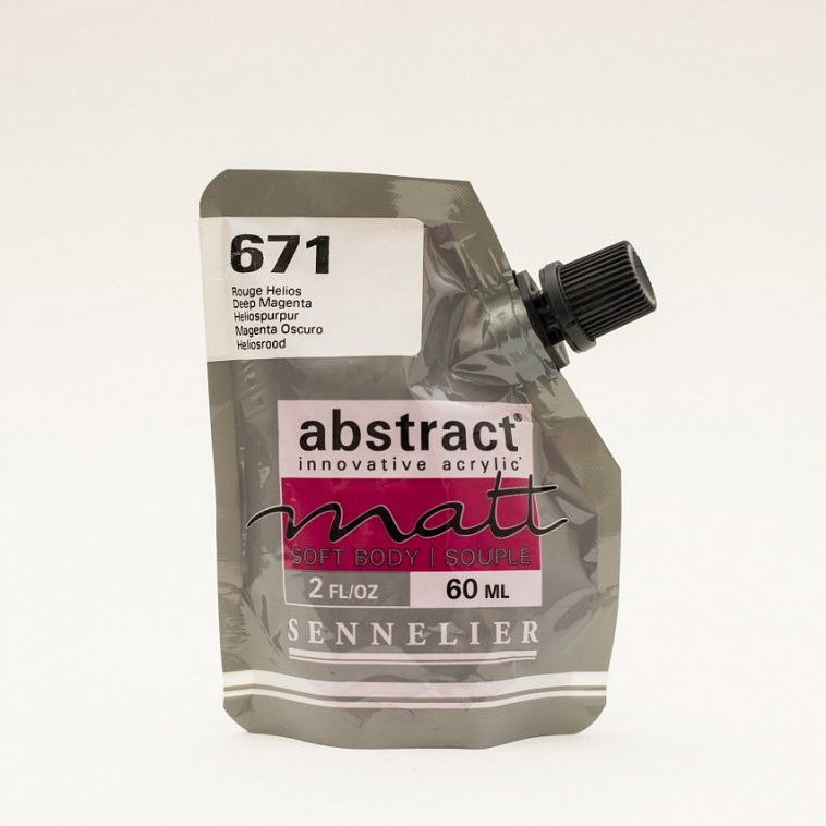Акрил Sennelier "Abstract matt" 60 мл, маджента темная 606x758