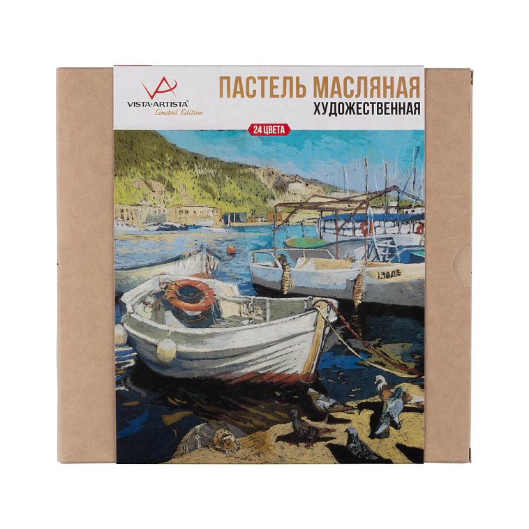 Набор пастели масляная VISTA-ARTISTA Limited edition 24 цв 606x758