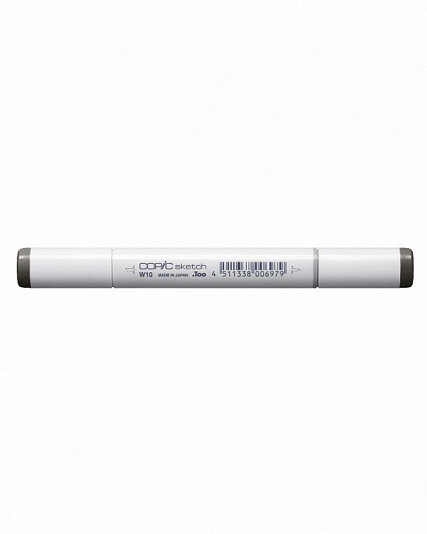 Маркер COPIC sketch W10 (теплый серый, warm gray) (оттенок №10)  606x758