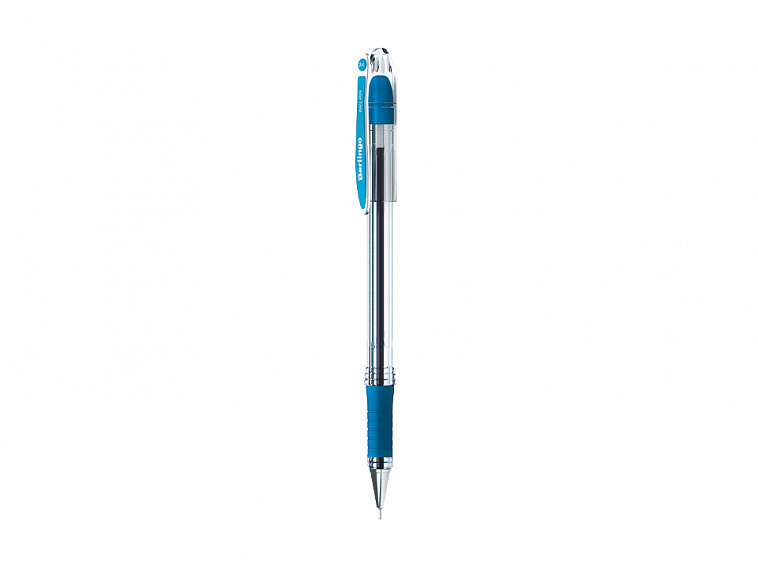 Ручка шариковая Berlingo "I-10" 0,4 мм, синяя, грип