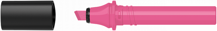 Картридж сменный Molotow "Sketcher" P160 cо скошенным пером shock pink middle 606x758