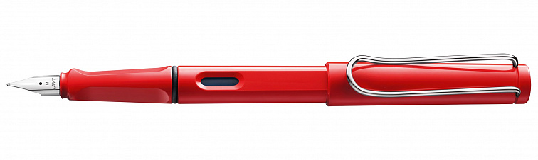 Ручка перьевая LAMY 016 safari, EF Красный 606x758
