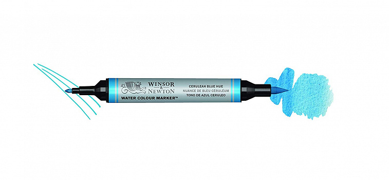 Набор маркеров на водной основе Winsor & Newton "Water Colour" 6 цвета