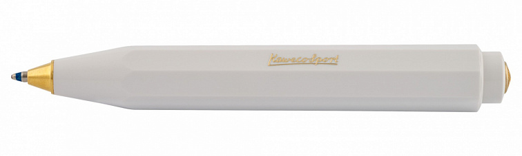Ручка шариковая Kaweco Classic Sport 1,0 мм, корпус белый 606x758