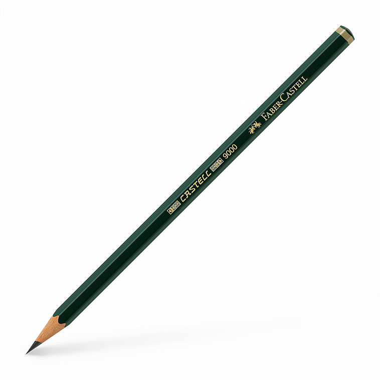 Карандаш чернографитный Faber-Castell "CASTELL-9000" В  606x758