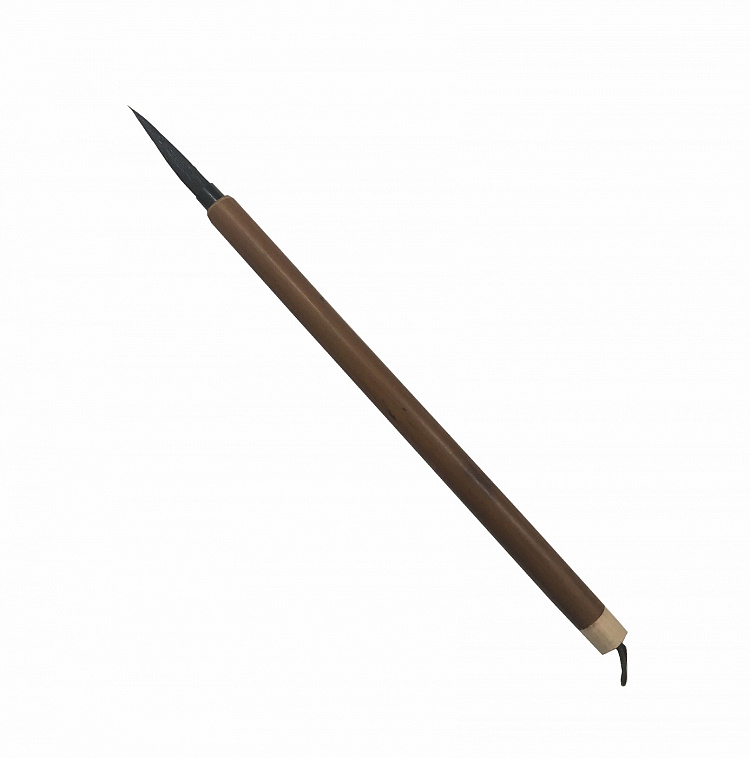 Кисть для каллиграфии MB-121, волос смешанный, ручка бамбуковая