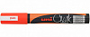 Маркер меловой Uni PWE-5М, 2,5 мм, наконечник пулевидный, флуорисцентный оранжевый