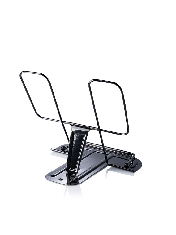 Подставка для книг Globus, металлическая, черная 606x758