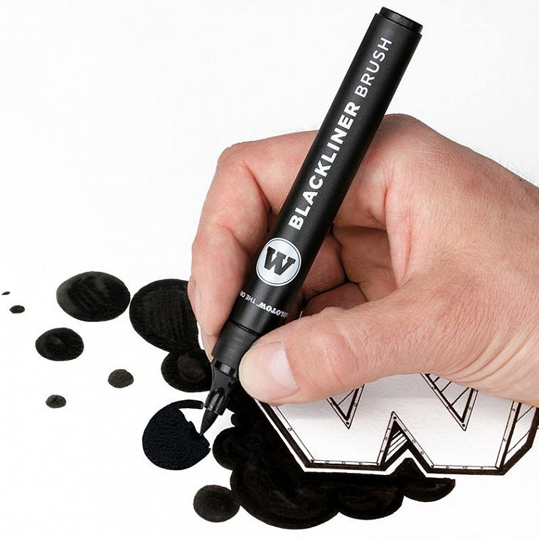 Маркер-кисть BLACKLINER BRUSH