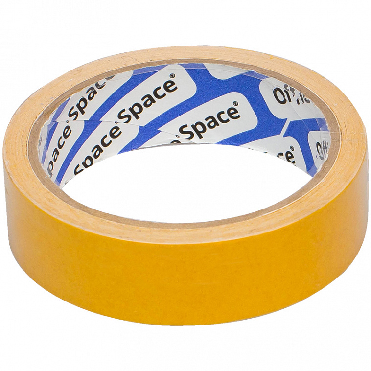 Клейкая лента двусторонняя OfficeSpace, 25 мм*10 м, полипропилен 606x758