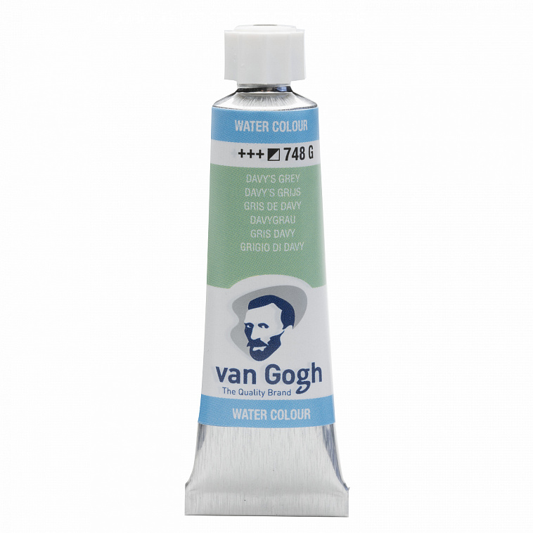 Акварель Talens "Van Gogh" 10 мл Серый Дэви NEW 606x758